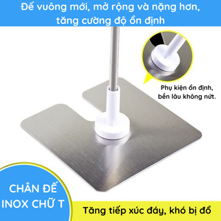 Kệ treo poster để bàn dạng chữ T, chữ L, chiều cao từ 40- 70cm, dùng kẹp tấm quảng cáo