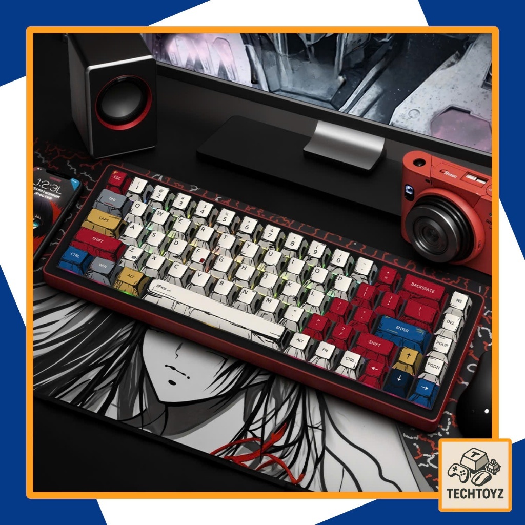 [ Comic ] Bộ Keycaps Comic Robot - PBT DyeSub - Cherry Profile | BigBuy360 - bigbuy360.vn
