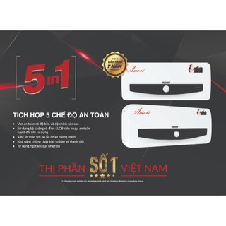 [GIAO LẮP TOÀN QUỐC] Bình nóng lạnh gián tiếp Rossi Amore Ngang (15/20/30 Lít) - Chính hãng, Bảo Hành 7 năm