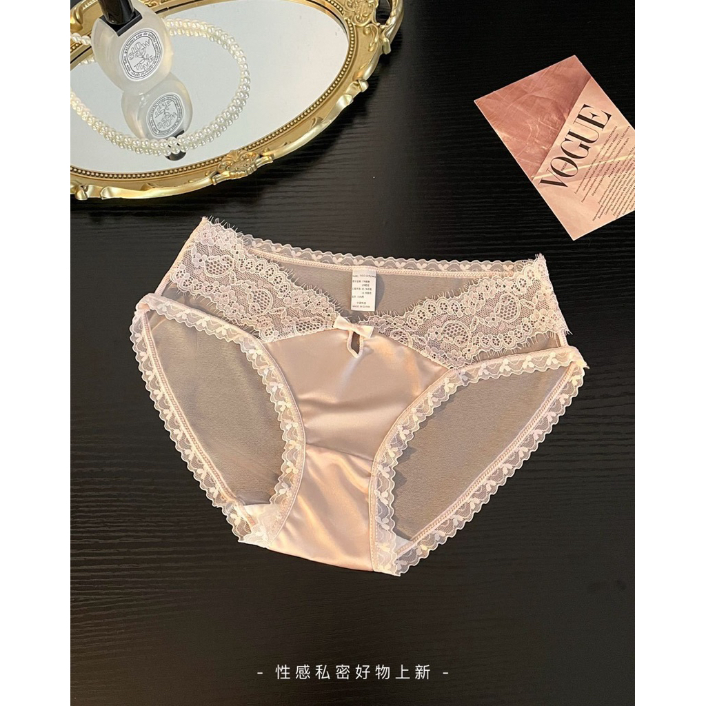 Quần lót ren trẻ trung ngọt ngào Lalaly L20, quần lót sexy thoáng khí dễ chịu cả ngày dài
