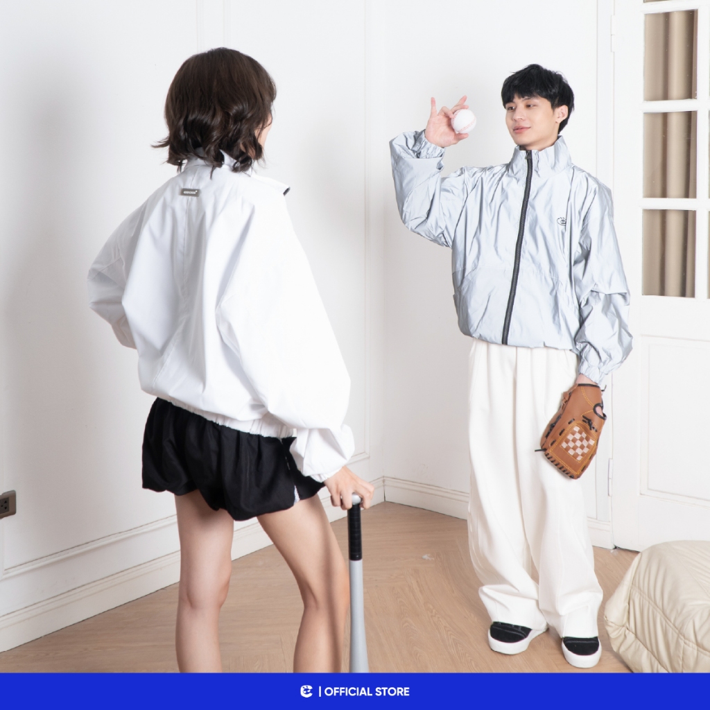 Áo khoác gió bomber nam nữ chống nước mùa hè Local Brand Chính Hãng City Cycle Áo Khoác Gió Oxy Vibes