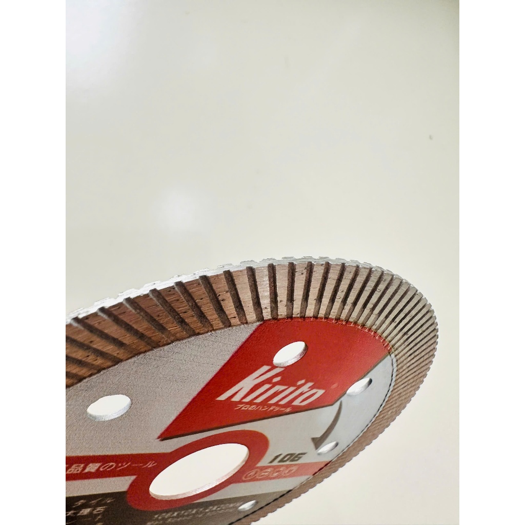Lưỡi Cắt Gạch Đa Năng Kirito 106mm – Cắt Gạch Men, Đá Granite, Terrazzo – Cắt Khô & Cắt Ướt
