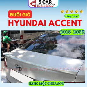 Đuôi gió xe Huyndai Accent 2018-2025 loại liền cốp-HÀNG MỘC TỰ SƠN