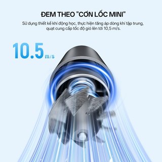 Quạt Cầm tay CUKTECH | 38.000 Vòng/ Phút |3 Chế Độ Gió |  Nhỏ Gọn | Bảo Hành 18 Tháng  BF01