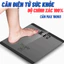 Cân Sức Khoẻ Điện Tử dùng pin Cân y tế mặt kính cường lực cao cấp, chịu tải trong 180kg siêu bền
