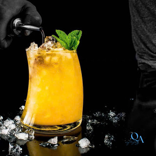 (L1) Cốc thủy tinh dáng cong chịu nhiệt cao cấp chuyên dụng pha cà phê, trà tranh, sinh tố, cocktail, DECOR nhà hàng