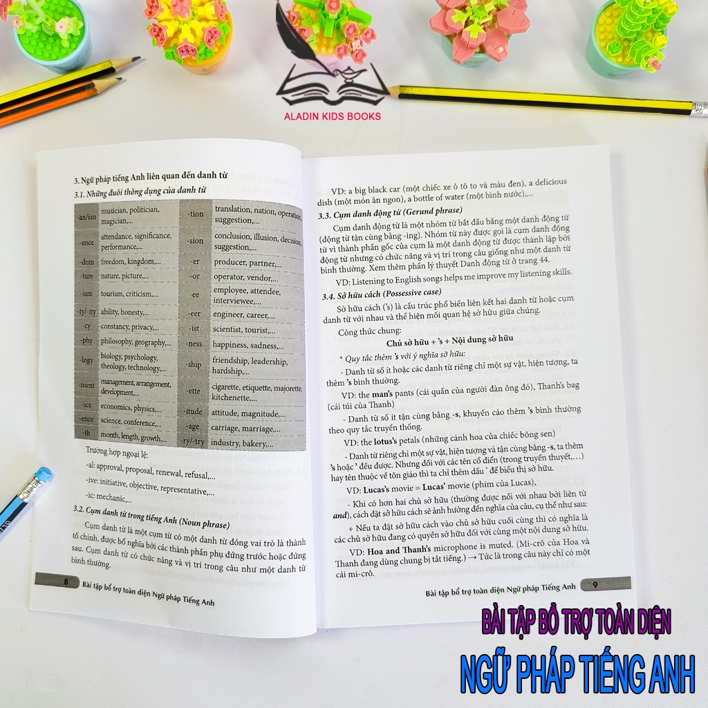 Sách-Bài Tập Bổ Trợ Toàn Diện Ngữ Pháp Tiếng Anh – Hệ Thống Bài Tập Đa Dạng- Củng Cố Kiến Thức