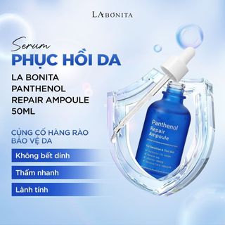 Tinh Chất La Bonita B5 Panthenol Repair Ampoule Hỗ Trợ Phục Hồi Làm Dịu Da 50ml Duduhouse