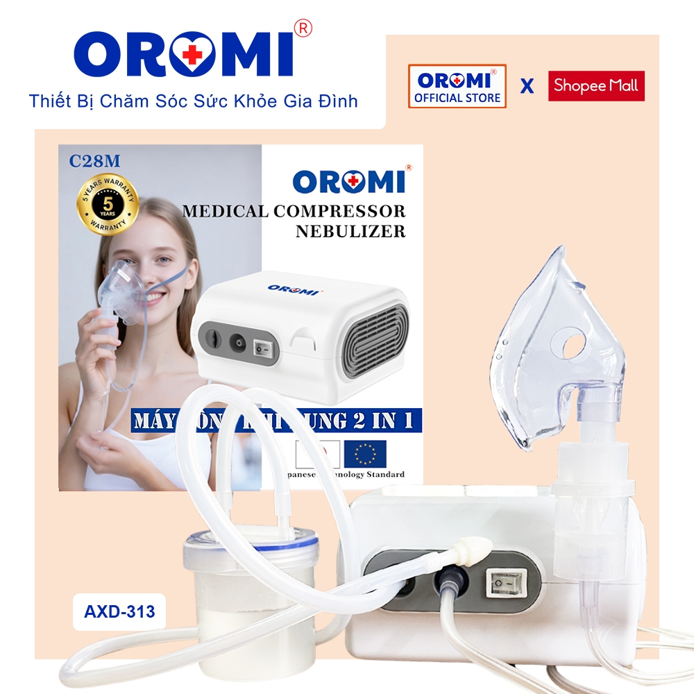 Máy xông khí dung OROMI C28M - DÒNG MÁY CHUYÊN XÔNG: XÔNG, XÔNG CAO CẤP, XÔNG HÚT