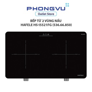 Bếp Từ Đôi HAFELE HS-I5521FG (536.66.850) - 3000W, Booster, Giữ Ấm, Hẹn Giờ, Kính Ceramic Kanger - BH 24 Tháng