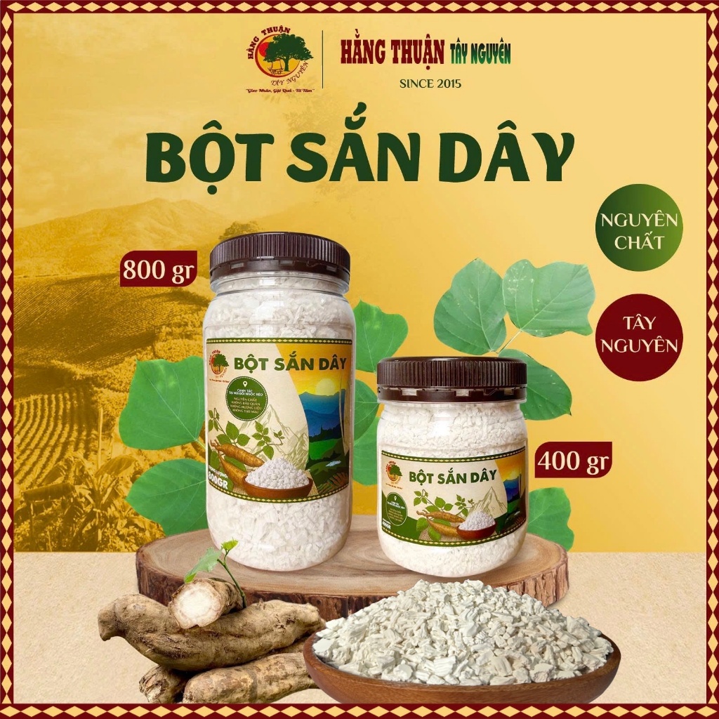 Bột Sắn Dây Hằng Thuận Tây Nguyên