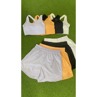 Set Bra Điều Hòa 2 Lớp Phối Lưới Tuấn HD Co Giãn, Thoáng Mát, Tôn Dáng Thể Thao Gym Yoga