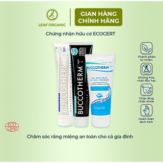 Kem đánh răng hữu cơ BUCCOTHERM cho mọi lứa tuổi