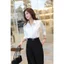 Áo sơ mi nữ GILLEE (nhiều màu) dáng classic trơn vải Kate lụa thoải mái cao cấp thanh lịch công sở FAS383