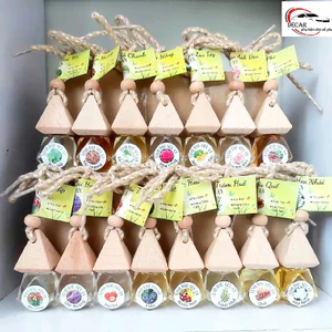 Tinh dầu thơm treo xe ô tô tinh dầu để xe hơi Omino thơm mát khử mùi ô tô nhiều mùi vị tinh dầu quế, cafe, chanh sả,….