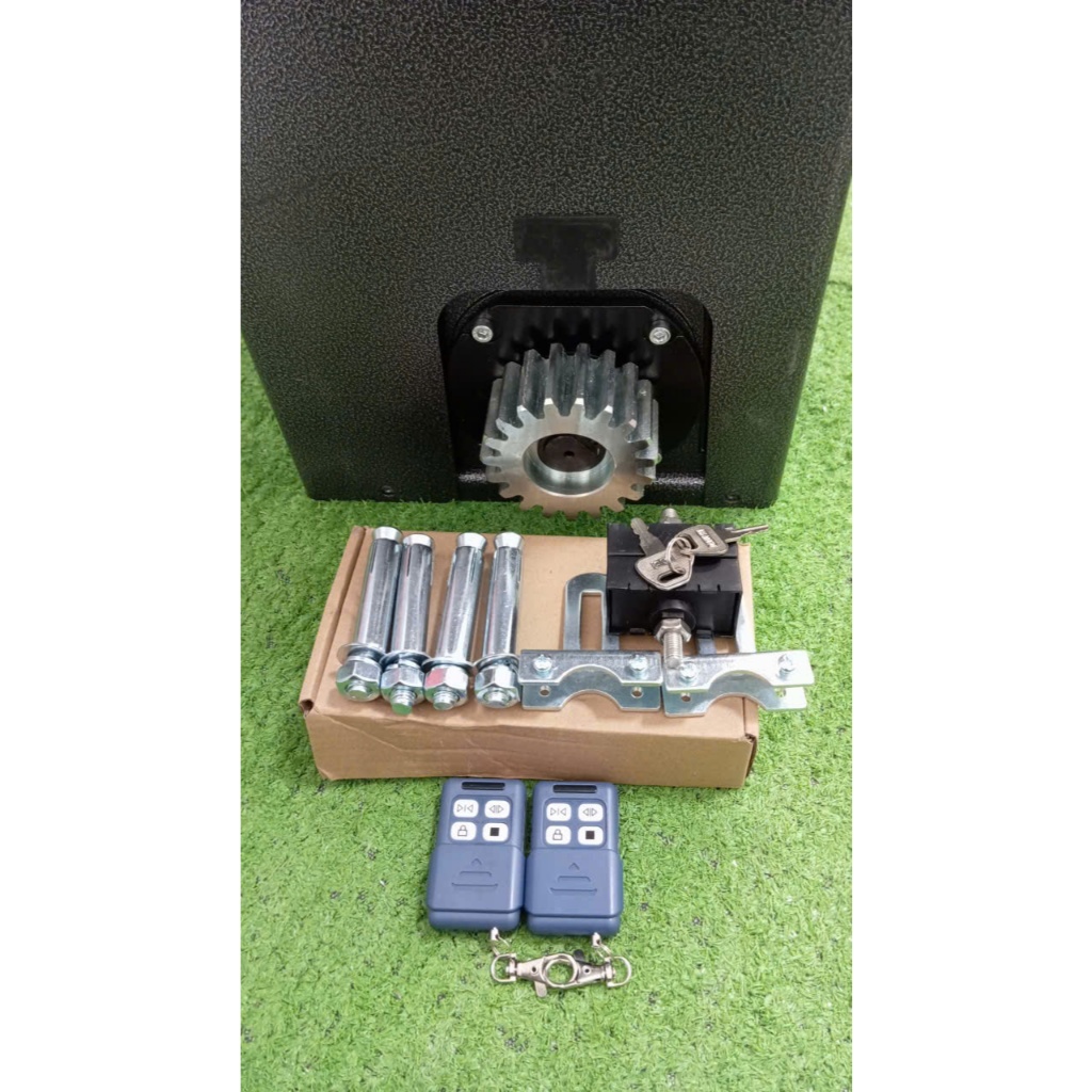 Motor Cổng Lùa (trượt) tự động omker 3000Kg  Mẫu Mới 2025, dùng cổng lùa cỡ nặng, mai che di động diện tích lớn