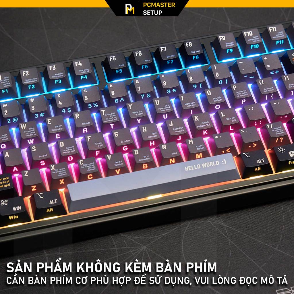 Keycap pbt lập trình viên code 404 Programmer chất liệu nhựa pbt cherry profile | BigBuy360 - bigbuy360.vn
