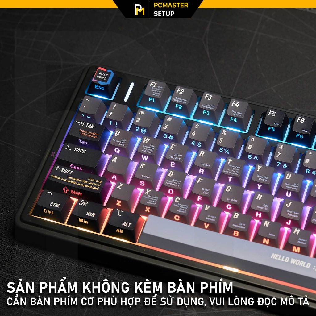 Keycap pbt lập trình viên code 404 Programmer chất liệu nhựa pbt cherry profile | BigBuy360 - bigbuy360.vn