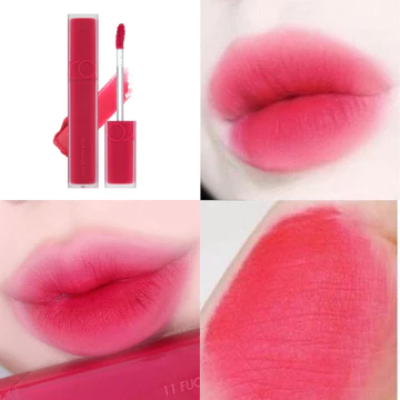 Son Kem Bùn Blur 11 Fudge Vibe - Hồng Lạnh , Son Kem Lì Fudge Tint 11 Fudge Vibe, Son Môi Trang Điểm