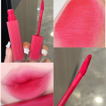 Son Blur 11 Hồng Lạnh , Son Kem Lì Fudge Tint 11 Fudge Vibe, Son Môi Trang Điểm