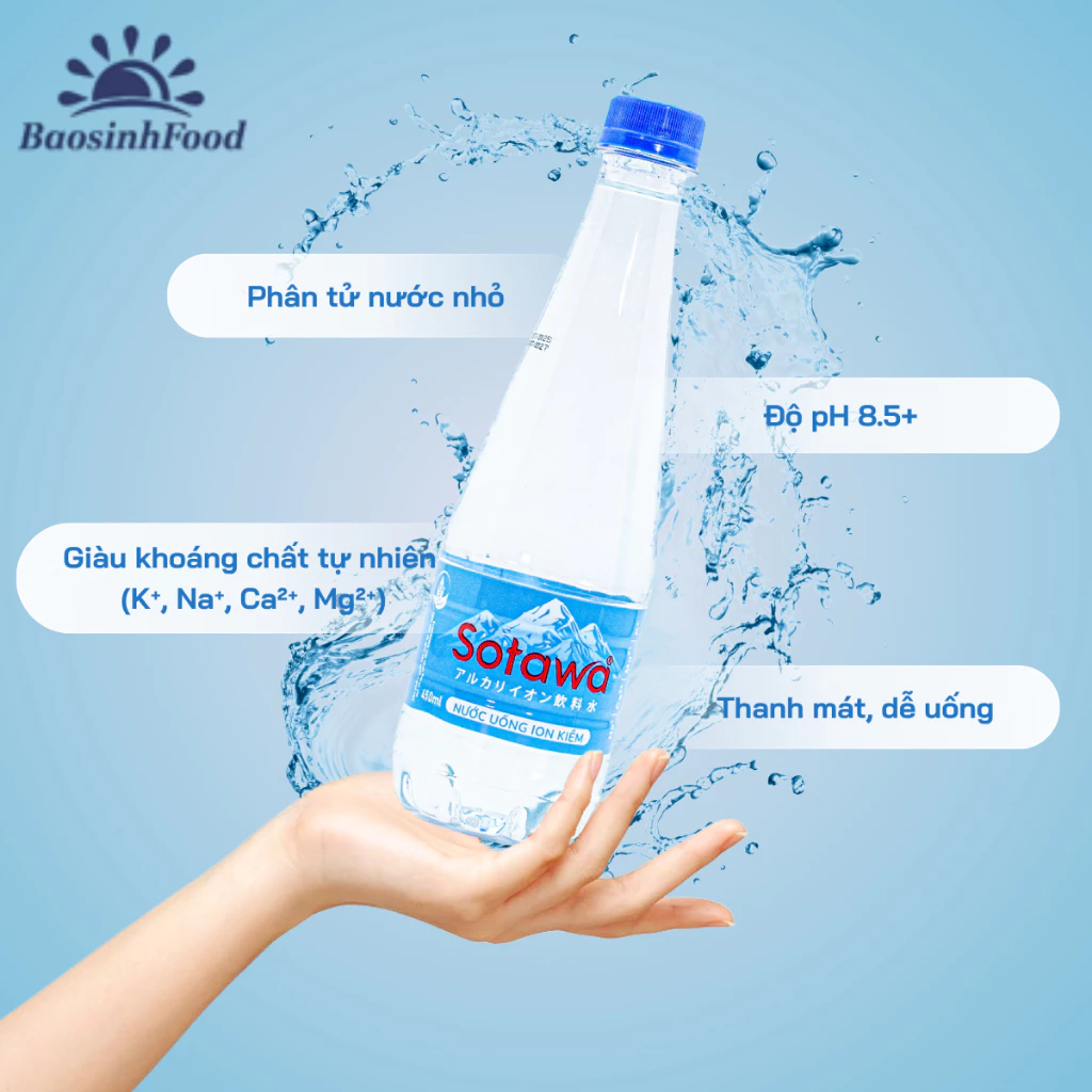 Nước ion kiềm Sotawa