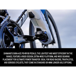 Pedal Xe Đạp Shimano Dura-Ace SPD-R9100 Road Pedals W/O Reflector, W/Cleat (SM-SH11) Cho Xe Đạp Đường Trường Road Bike
