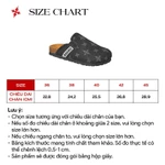 Dép sandal kín mũi LABEL BOSTON CLOG jeans PARADOX DE5P0601 — ảnh 3