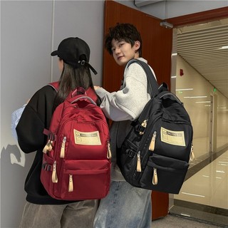 Balo cỡ to đeo vai chống gù lưng xinh xắn gắn thú bông dễ thương đi học đi chơi đựng hành lý nam nữ đều dùng được