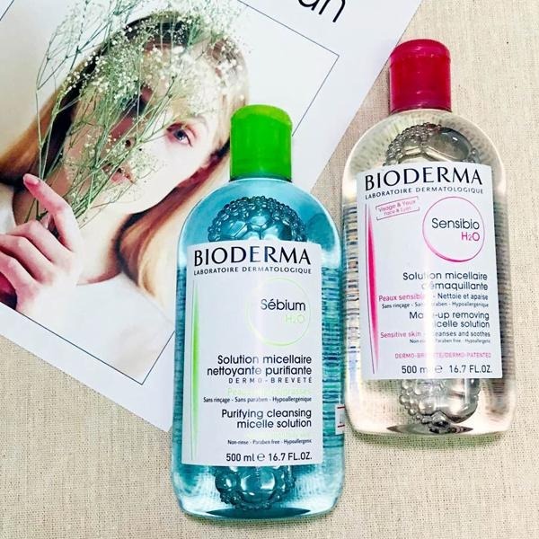 Nước Tẩy Trang Bio 500ml, Dành Cho Mọi Loại Da, chuẩn auth