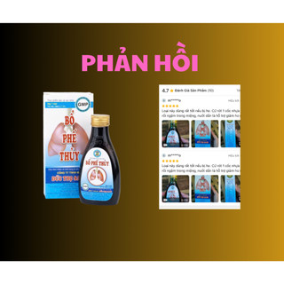 Bổ Phế Thủy bổ phế, giảm ho, làm ấm đường hô hấp, viêm họng, khan tiếng, hen suyễn