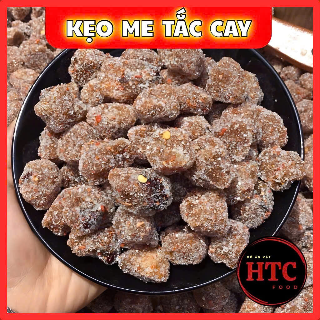 Kẹo me chua ngọt cay cay nhà làm sạch sẽ, kẹo dẻo mềm chua ngọt siêu ngon, bánh kẹo ăn vặt HTC Food