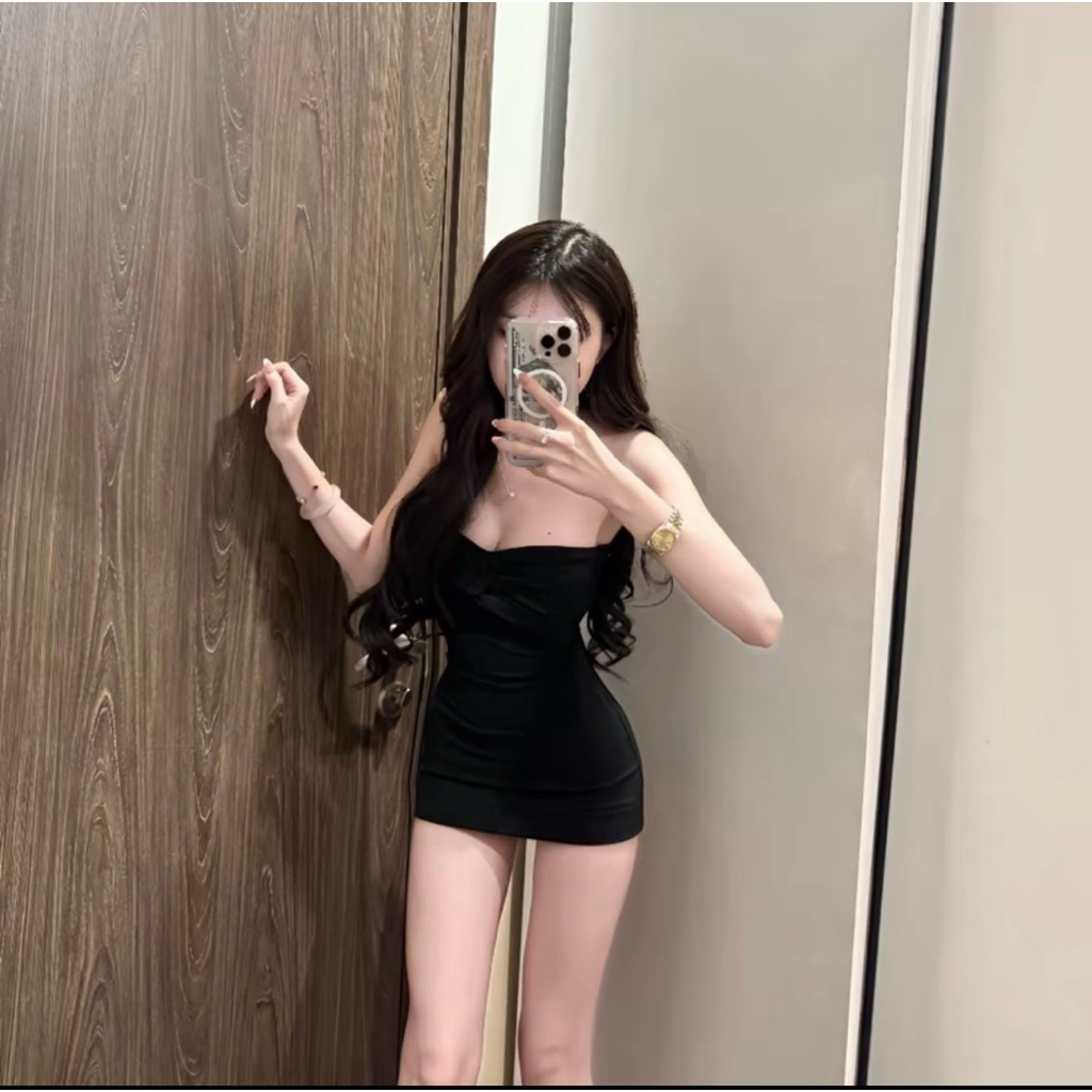 | LYN WEAR | (HỎA TỐC) Đầm Body Nhún Ôm Ngực Tôn Dáng – Váy Body Dự Tiệc Sexy Gợi Cảm