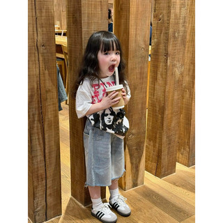 (XẢ HÀNG) Quần short jean cho bé trai bé gái Batala Kids, QUẦN JEAN NGỐ TUA RUA  cho bé từ 10-25kg SHORTJEAN-TUARUA