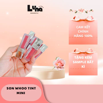 [Tặng kèm sample bất kỳ] Whoo Son Tint Dưỡng Môi Mini Hoàng Cung Gongjinhyang Mi Luxury Lip Rouge – 1.3g