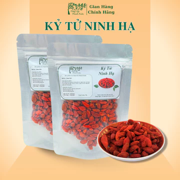 Kỷ Tử Ninh Hạ Câu Kỷ Tử sấy khô nguyên liệu trà táo đỏ kỷ tử gói 500g - Tiệm Chè Thanh Xuân