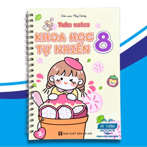 Sổ tay take note Khoa học tự nhiên lớp 8 - Tóm tắt kiến thức, trình bày đẹp, dễ học, dễ nhớ