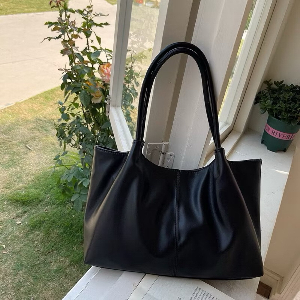 Túi xách tote công sở da mềm size 33cm basic đi làm đi chơi