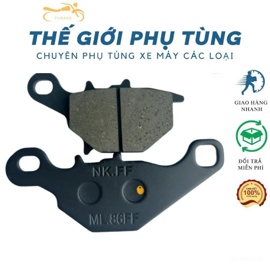 Bố Thắng Đĩa (Phanh Đĩa) Xe Điện Feliz, Ludo, Impes, Tempest, Address FI, Lets, Feliz S, Evo 200 Hàng Cao Cấp