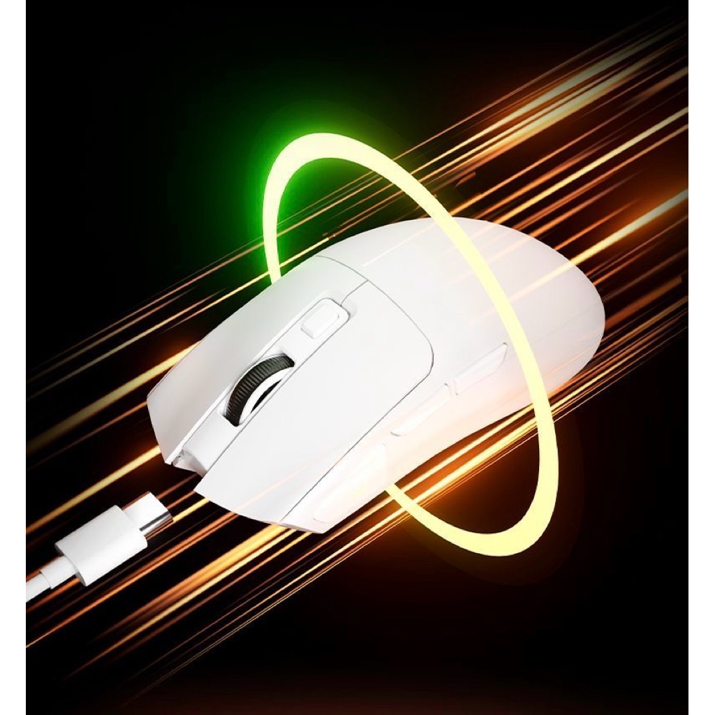 Chuột không dây gaming bluetooth TEKKIN HOLY SWORD M880 tần số 1000hz led rgb 6 nút bấm 3 mode có app 8000 DPI bh 3T | BigBuy360 - bigbuy360.vn