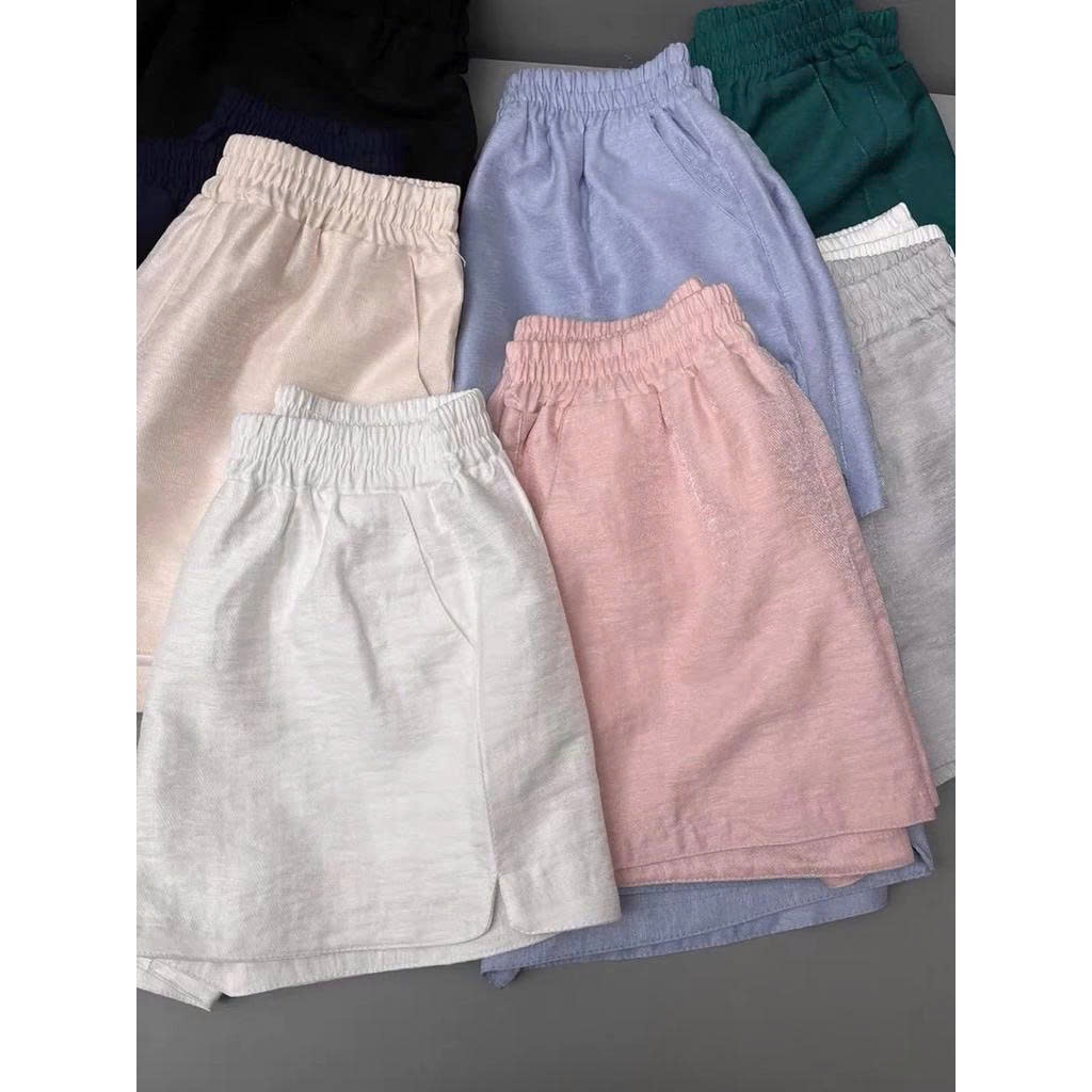 Nong - Quần Short đũi Linen Tưng vân gỗ BEELY