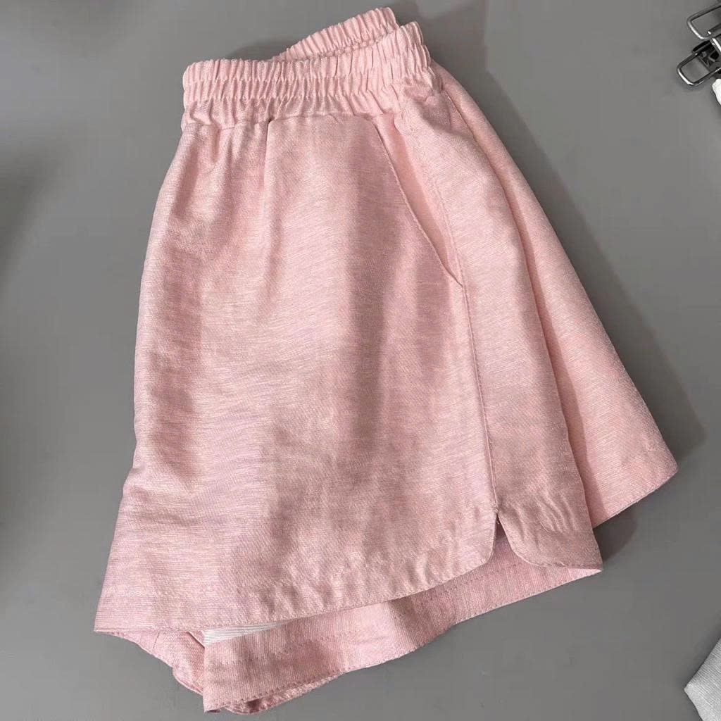 Nong - Quần Short đũi Linen Tưng vân gỗ BEELY