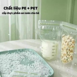 Túi lưu trữ sữa WAI 100ml, 150ml, 200ml - hộp 30 túi, thiết kế vòi rót an toàn và tiện dụng