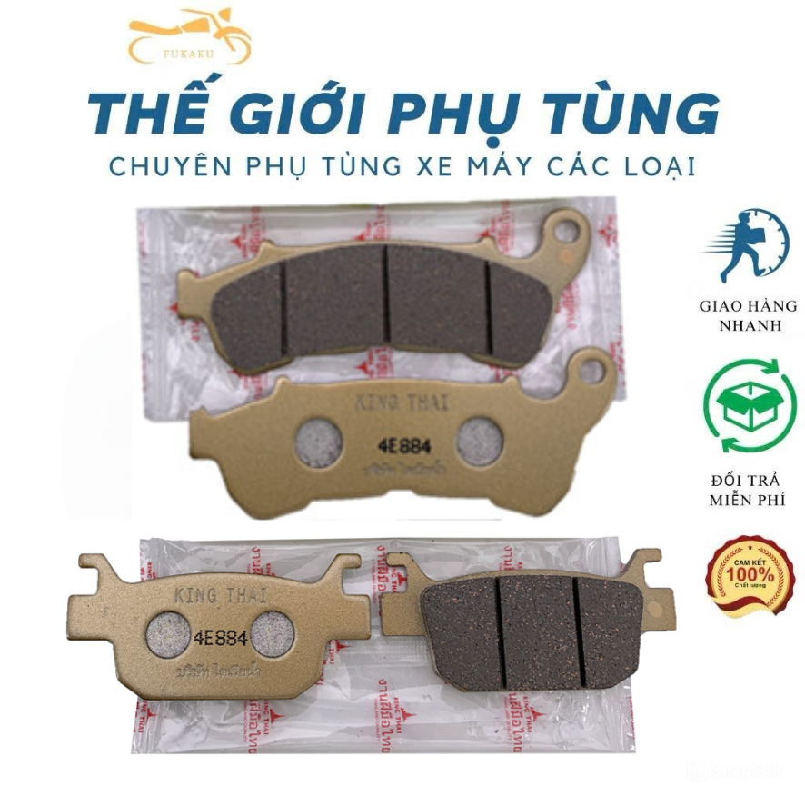 Bố Thắng Đĩa Trước Và Sau SH CBS 2012-2025 King Thai