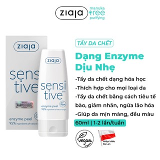 Enzyme Tẩy Tế Bào Chết Ziaja Sensitive Skin Enzyme Peel 60ml