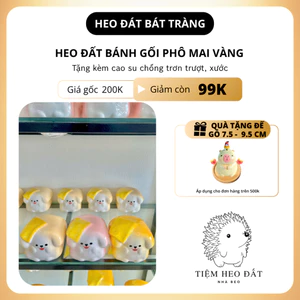 Heo Đất Bánh Mì – Hộp Tiết Kiệm Mini Siêu Đáng Yêu