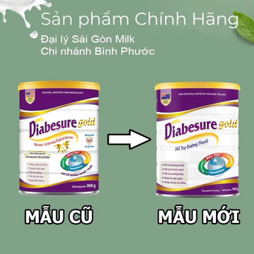 (Combo 2 lon )sữa Diabesure Gold dinh dưỡng cho người tiểu đường , đái tháo đường sữa non vào tổ Yến