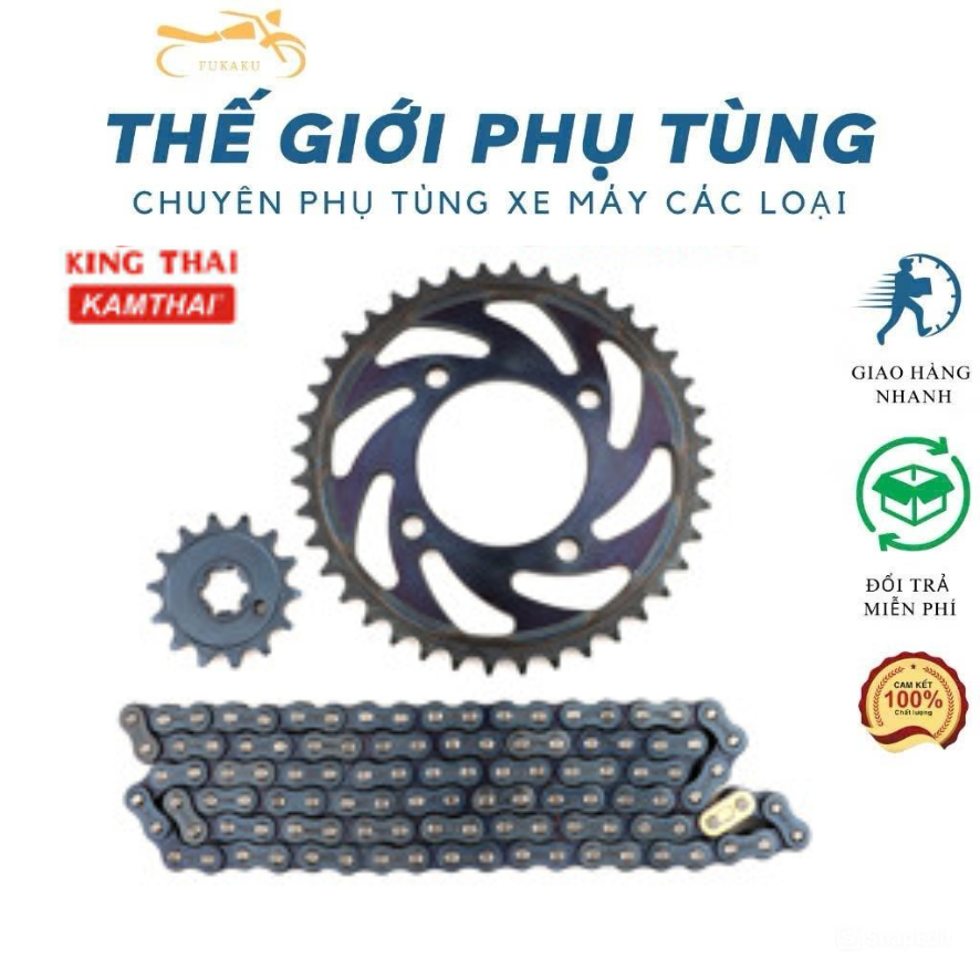 Nhông Sên Dĩa Xe Sirius Fi, Taurus TOKOTA Hàng Cao Cấp