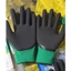 Bịch 12 đôi găng tay lao động phủ cao su latex, găng tay phủ PU, găng tay phủ sơn, găng 379
