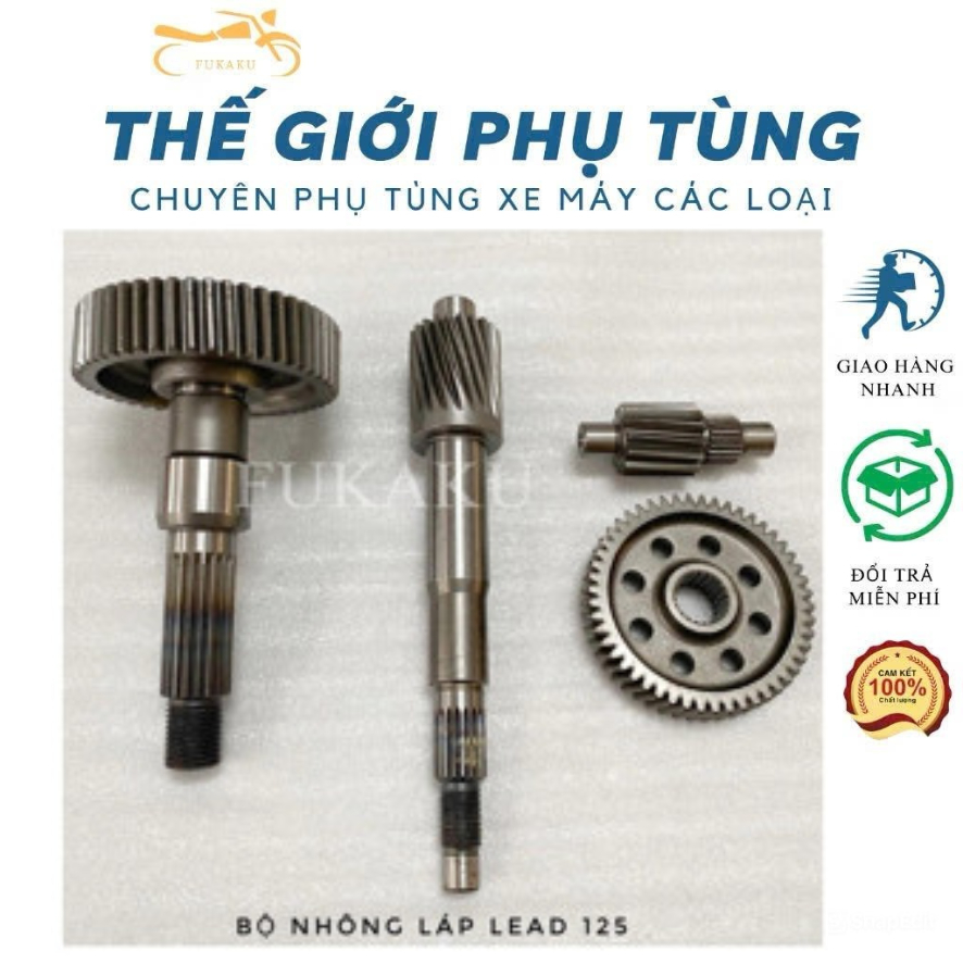 Bộ Nhông Láp (Nhông Hú) Lead 125 Hàng Cao Cấp