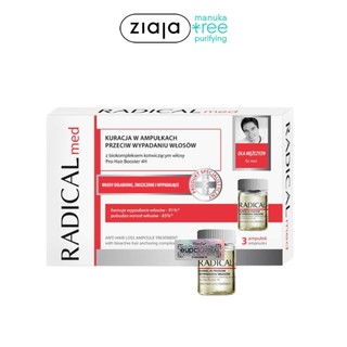 Tinh Chất Giúp Ngừa Rụng Tóc Cho Nam - Farmona Radical Med Anti Hair Loss Ampoule Treatment 3x5ml